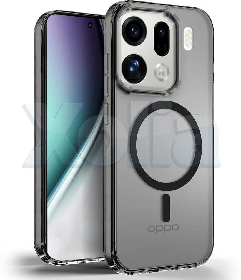 Xolia Anti Yellow Back Cover for OPPO Find X9 Pro 5G (Black, Shock Proof, Polycarbonate, Pack of: 1)