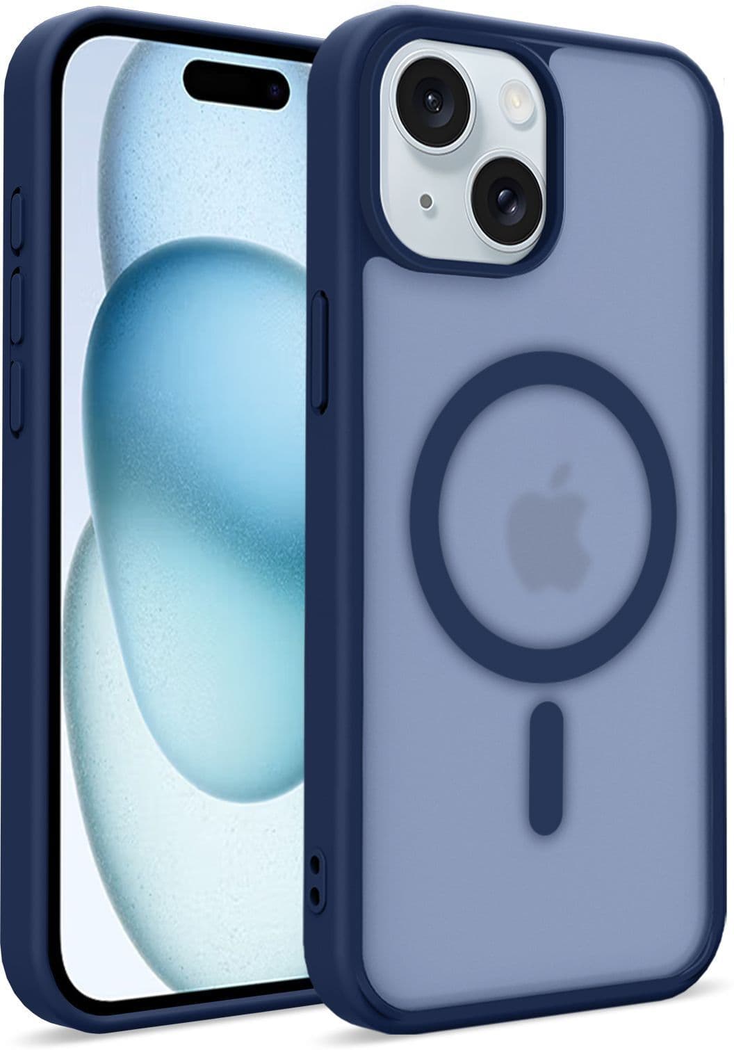 Xolia Back Cover for Apple iPhone 14 (Blue, Shock Proof, Polycarbonate, Silicon, Pack of: 1)